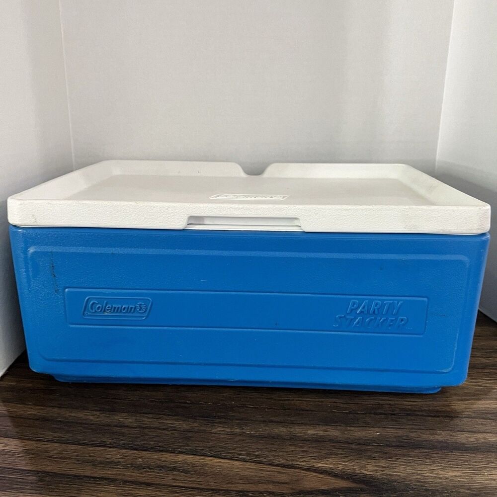 Coleman PARTY STACKER - 24 Can Cooler Sneaky Blue - Model# 6225